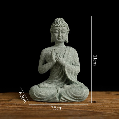 Mini Buddha Statue Set