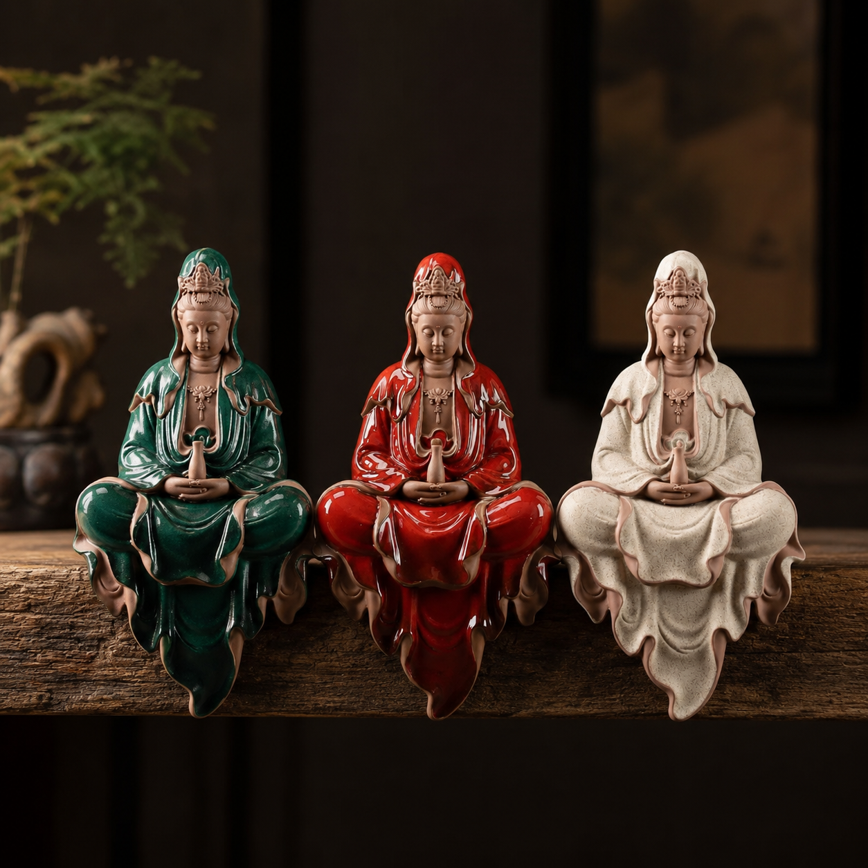 Zen Guanyin Meditation Statue