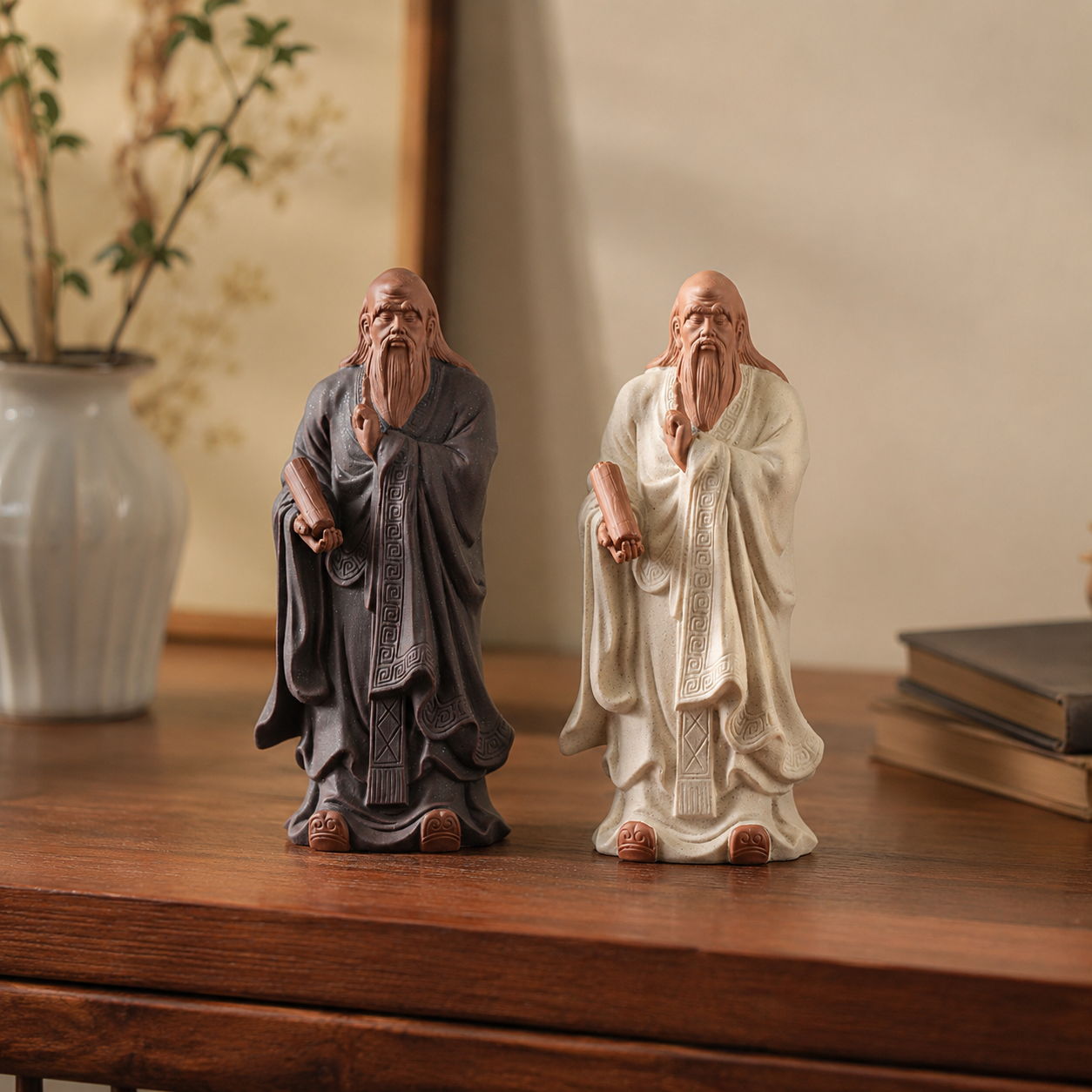 Laozi Desk Decor Statue