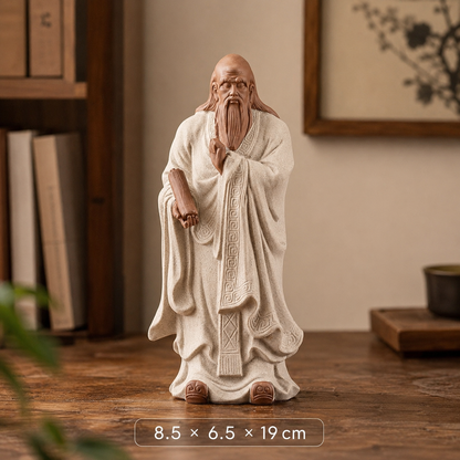 Laozi Desk Decor Statue