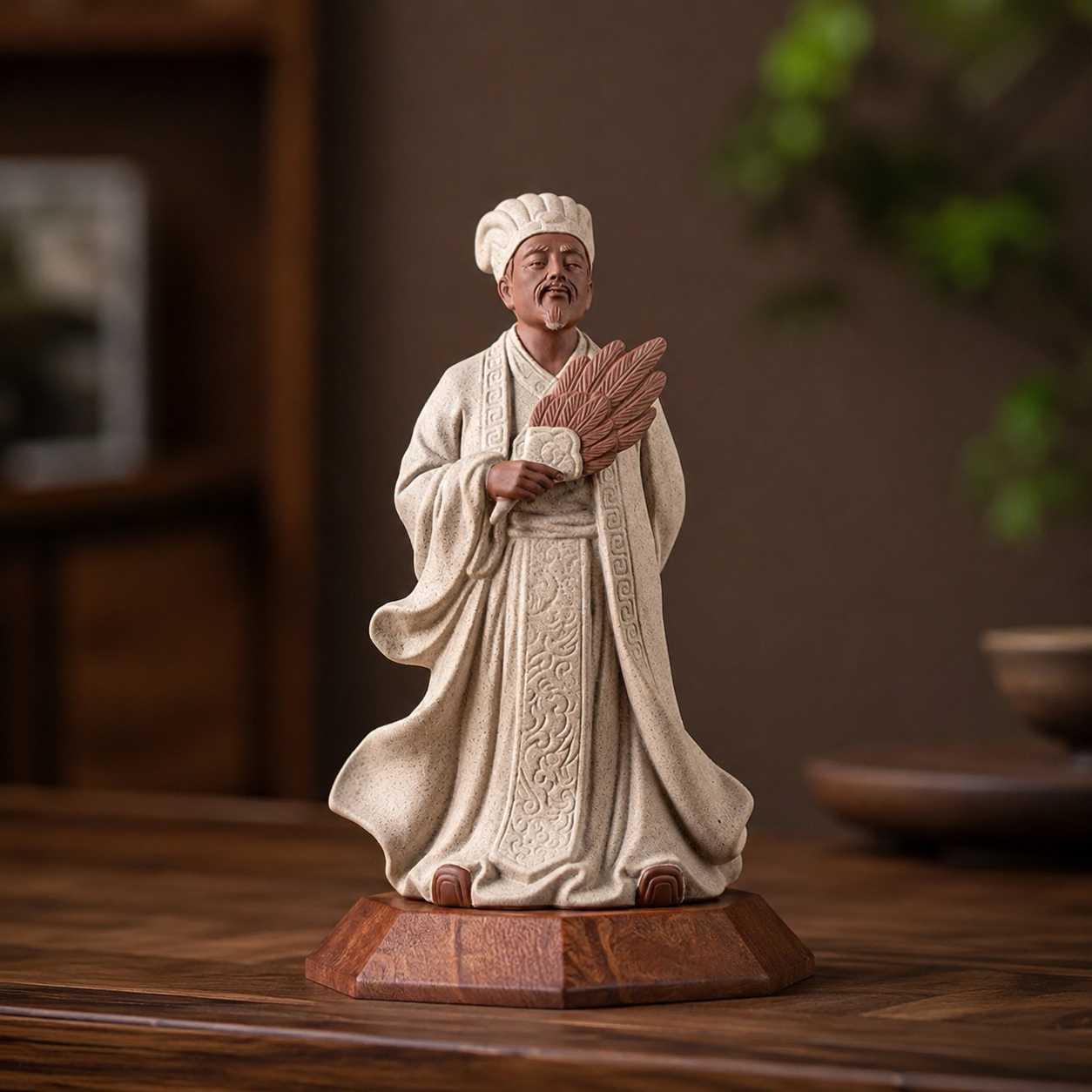 Zhuge Liang Ancient Style Statue