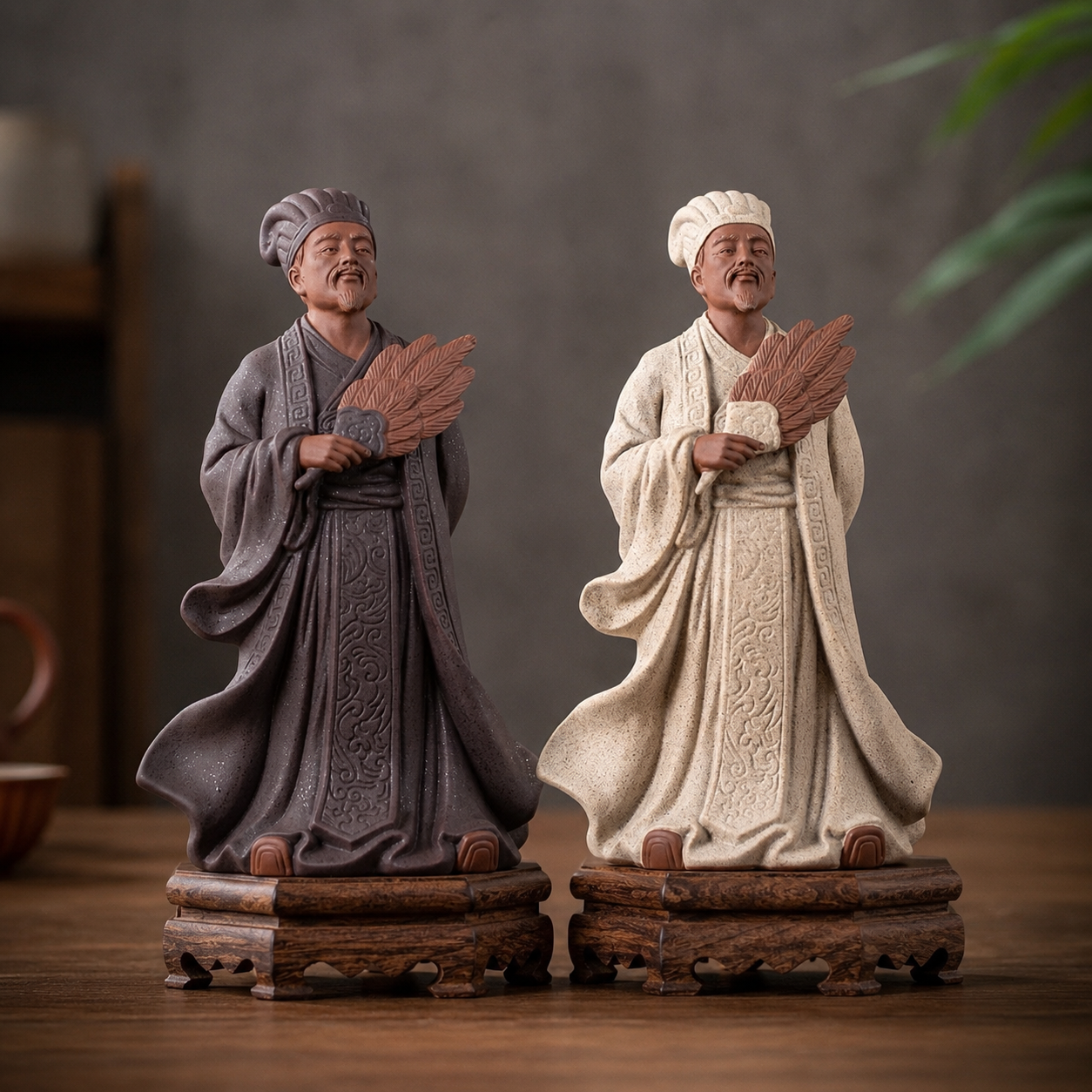 Zhuge Liang Ancient Style Statue