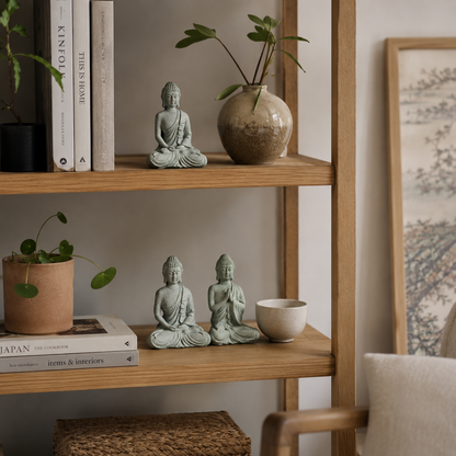 Mini Buddha Statue Set