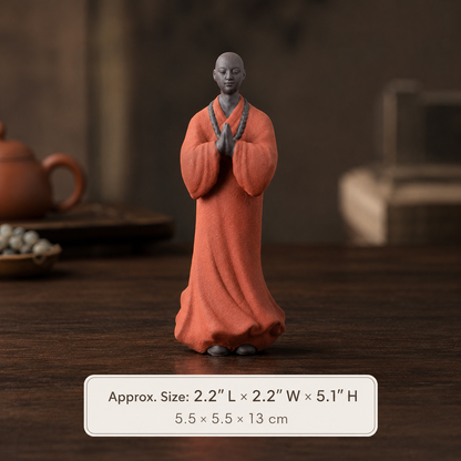 Standing Monk Statue – Peaceful Zen Decor for Home & Office