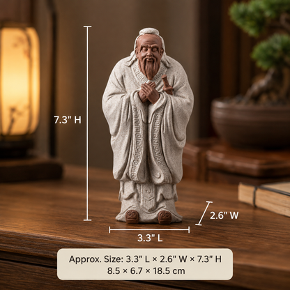Confucius Statue – Wise Scholar Decor for Home & Office