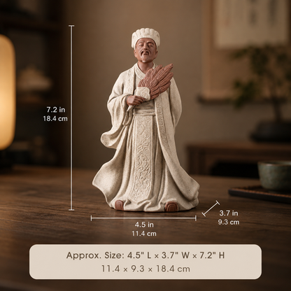 Zhuge Liang Statue – Wise Strategist Decor for Home & Office