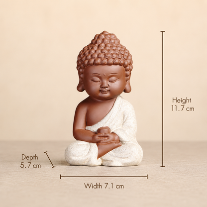 Mini Meditation Buddha Statue Set – Zen Decor