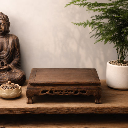 Wooden Display Stands for Statues and Home Decor