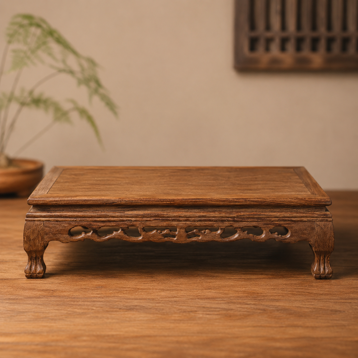 Wooden Display Stands for Statues and Home Decor