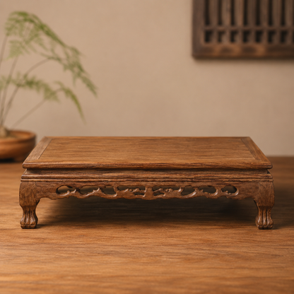 Wooden Display Stands for Statues and Home Decor