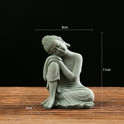 Mini Buddha Statue Set
