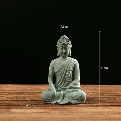 Mini Buddha Statue Set