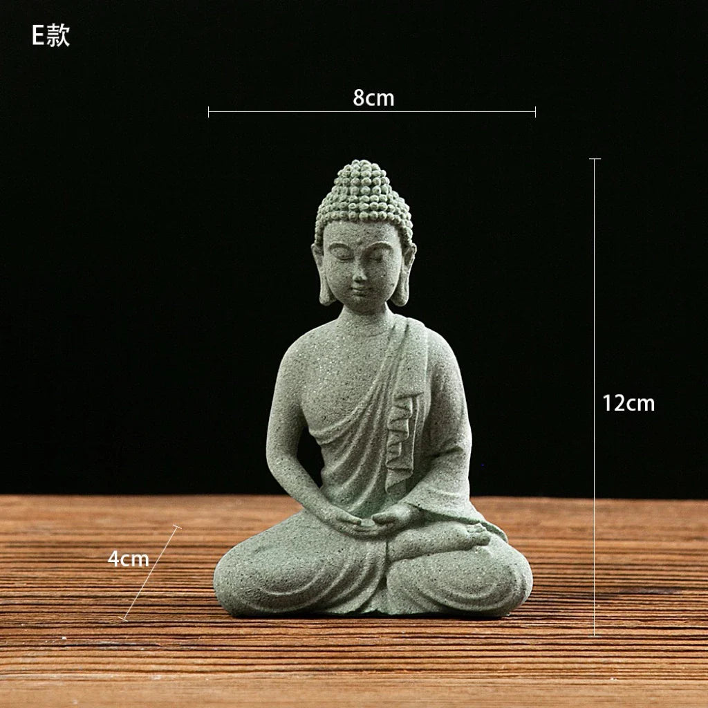 Mini Buddha Statue Set