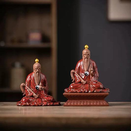 Taishang Laojun Artificial Stone Feng Shui Statue