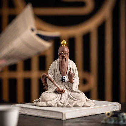 Taishang Laojun Artificial Stone Feng Shui Statue