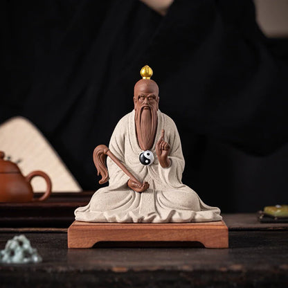 Taishang Laojun Artificial Stone Feng Shui Statue