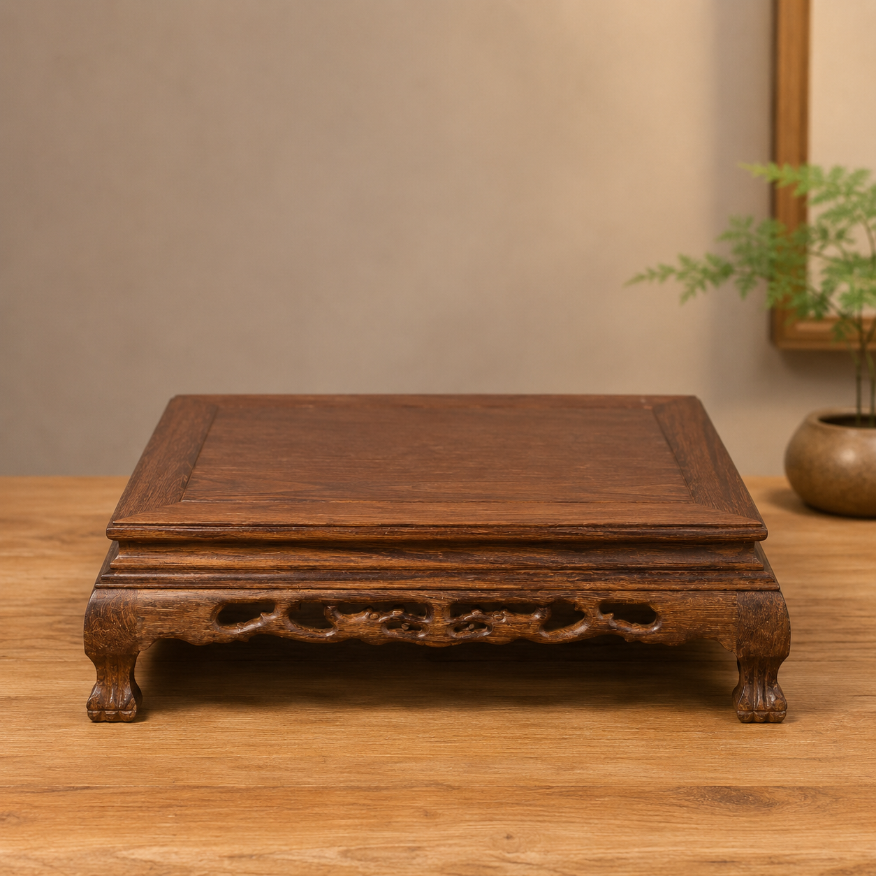Wooden Display Stands for Statues and Home Decor